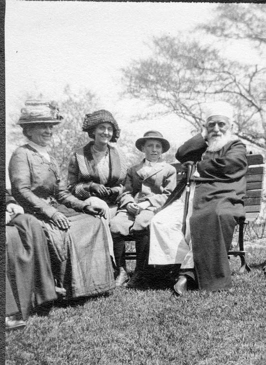 ’Abdu’l-Bahá, a Chicago-i Lincoln Parkban (1912) (c) Bahá'í Nemzetközi Közösség www.bahai.org