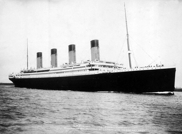 A Titanic, melyen utazhatott volna ’Abdu’l-Bahá, ha elfogadja a neki küldött pénzt © közkincs, forrás: Wikimedia Commons, szerző: F.G.O. Stuart (1843-1923)
